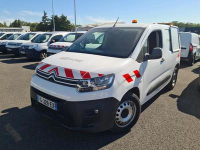 Citroën Berlingo BERLINGO M 1000kg BlueHDi 100 S&amp;S BVM Worker VU [4P] bvm 5-100CH-5cv (fourgonnettesimple cabine), 2019