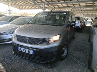Peugeot Partner PARTNER BLUEHDI 100 S&amp;S 650KG STAND ASPHALT VU [4P] bvm 6-102CH-5cv (fourgonnettesimple cabine), 2022