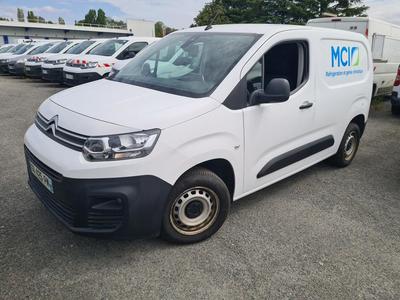 Citroën Berlingo BERLINGO M 650kg BlueHDi 100 S&amp;S BVM Driver VU [4P] bvm 5-100CH-5cv (fourgonnettesimple cabine), 2021