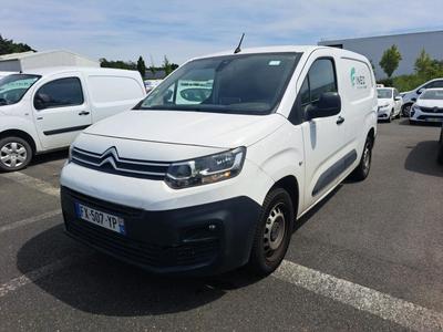 Citroën Berlingo BERLINGO XL 950kg BlueHDi 100 S&amp;S BVM Driver VU [4P] bvm 5-100CH-5cv (fourgonnettesimple cabine), 2021