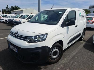 Citroën Berlingo BERLINGO M 1000kg BlueHDi 100 S&amp;S BVM Driver VU [4P] bvm 5-100CH-5cv (fourgonnettesimple cabine), 2021