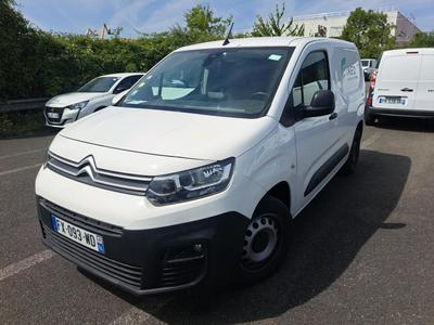 Citroën Berlingo BERLINGO M 1000kg BlueHDi 100 S&amp;S BVM Driver VU [4P] bvm 5-100CH-5cv (fourgonnettesimple cabine), 2021
