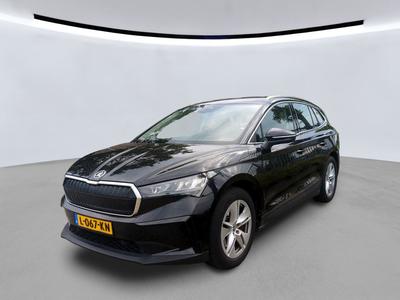 Skoda Enyaq iv 0.0 80 BEV 204PK 77KWH ASSIST KLIMAAT LEER WARMTEPOMP TREKHAAK, 2021