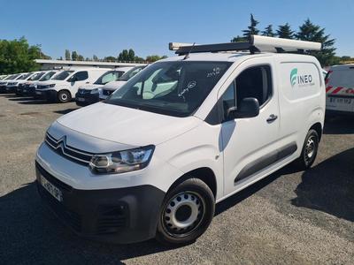 Citroën Berlingo BERLINGO M 1000kg BlueHDi 100 S&amp;S BVM Driver VU [4P] bvm 5-100CH-5cv (fourgonnettesimple cabine), 2021
