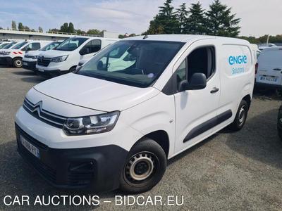Citroën Berlingo BERLINGO M 650kg PureTech 110 S&amp;S BVM6 Driver VU [4P] bvm 6-110CH-6cv (fourgonnettesimple cabine, 2021