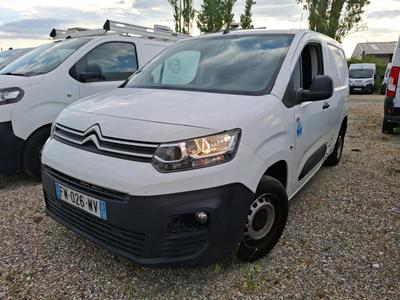Citroën Berlingo BERLINGO M 650kg BlueHDi 75 S&amp;S BVM Club VU [4P] bvm 5-75CH-5cv (fourgonnettesimple cabine), 2021
