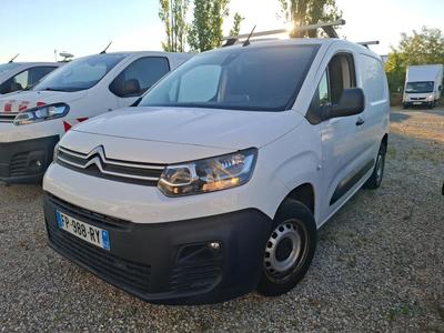 Citroën Berlingo BERLINGO M 650kg BlueHDi 100 S&amp;S BVM Driver VU [4P] bvm 5-100CH-5cv (fourgonnettesimple cabine), 2020