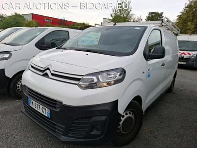 Citroën Jumpy JUMPY M BlueHDi 100 S&amp;S BVM6 Club VU [4P] bvm 6-102CH-5cv (fourgon tôlésimple cabine), 2019