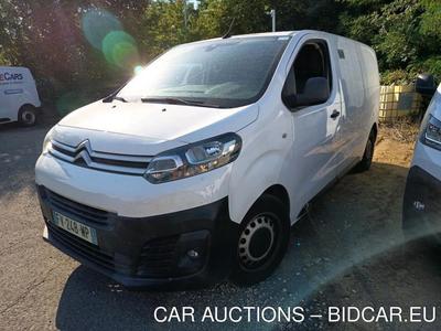 Citroën Jumpy JUMPY M BlueHDi 120 S&amp;S BVM6 (300 Nm) Driver VU [4P] bvm 6-120CH-5cv (fourgon tôlésimple cabine), 2020