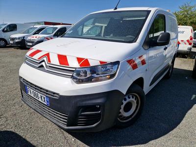 Citroën Berlingo BERLINGO Taille M 1000kg BlueHDi 75 S&amp;S BVM Club VU [4P] bvm 5-75CH-5cv (fourgonnette simple cab, 2020