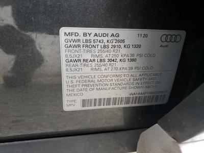 2021 Audi Sq5 Premium