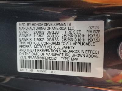 2023 Honda Cr-V Sport Touring