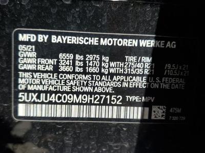 2021 BMW X5 M50I
