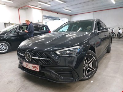 Mercedes-Benz C MER C BREAK 300 e 313PK AMG Line With Climatic & Navigation & Heated & Electric Mem Sport Seats & Cruise Control & Pano Roof & F