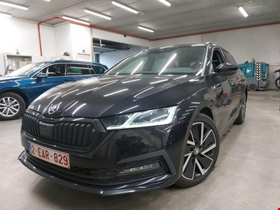 Skoda Octavia SKO OCTAVIA COMBI 15 TSI eTec 150PK DSG7 Sportline &amp; Pack SportLine With Heated Seats &amp; Adaptive Cruise &amp; Trailer Hook PETROL