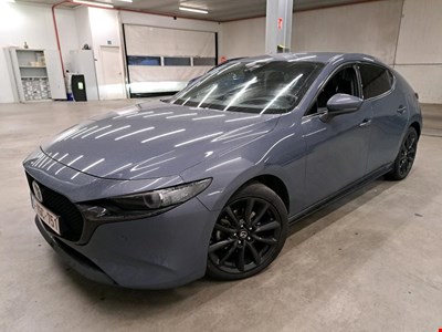 Mazda 3 hatchback MAZ 3 HATCHBACK 20 SkyactivX 180PK Skycruise Pack Leather & Removable Trailer Hook PETROL