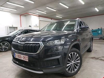 Skoda Kodiaq SKO KODIAQ TSI 150PK Clever With Climatic & Navigation & Leather Suede Interior & Cruise Control & Pano roof & Park Sensors Fron