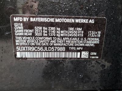 2018 BMW X3 xDrive30I