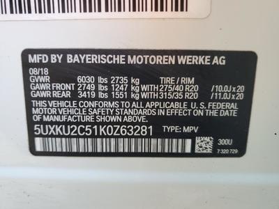 2019 BMW X6 xDrive35I