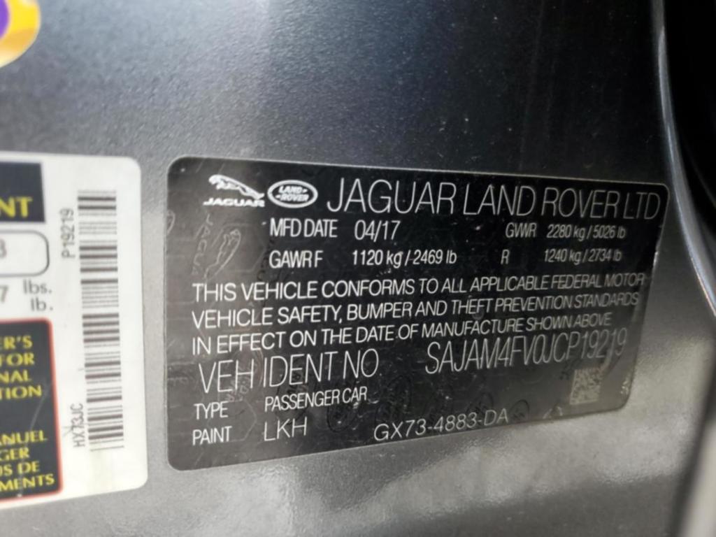 2018 Jaguar Xe S